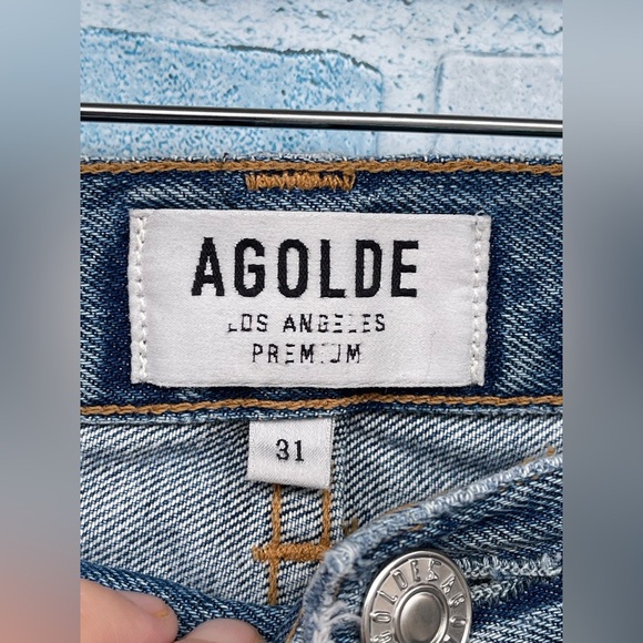 Agolde denim feel good jeans size 31 - Picture 5 of 15